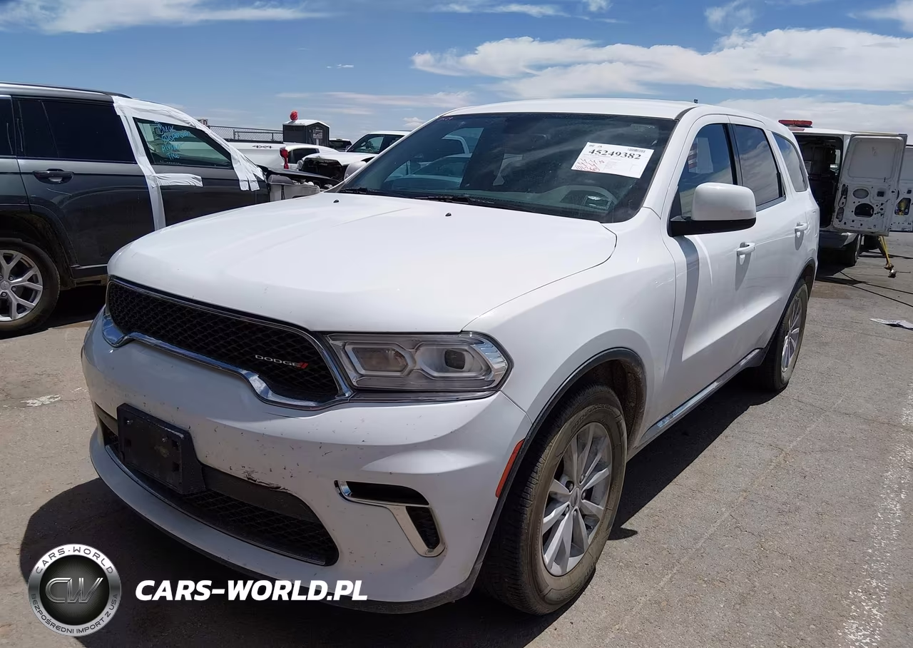 2021 Dodge Durango Sxt Rwd VIN:1C4RDHAG4MC555186 - 2