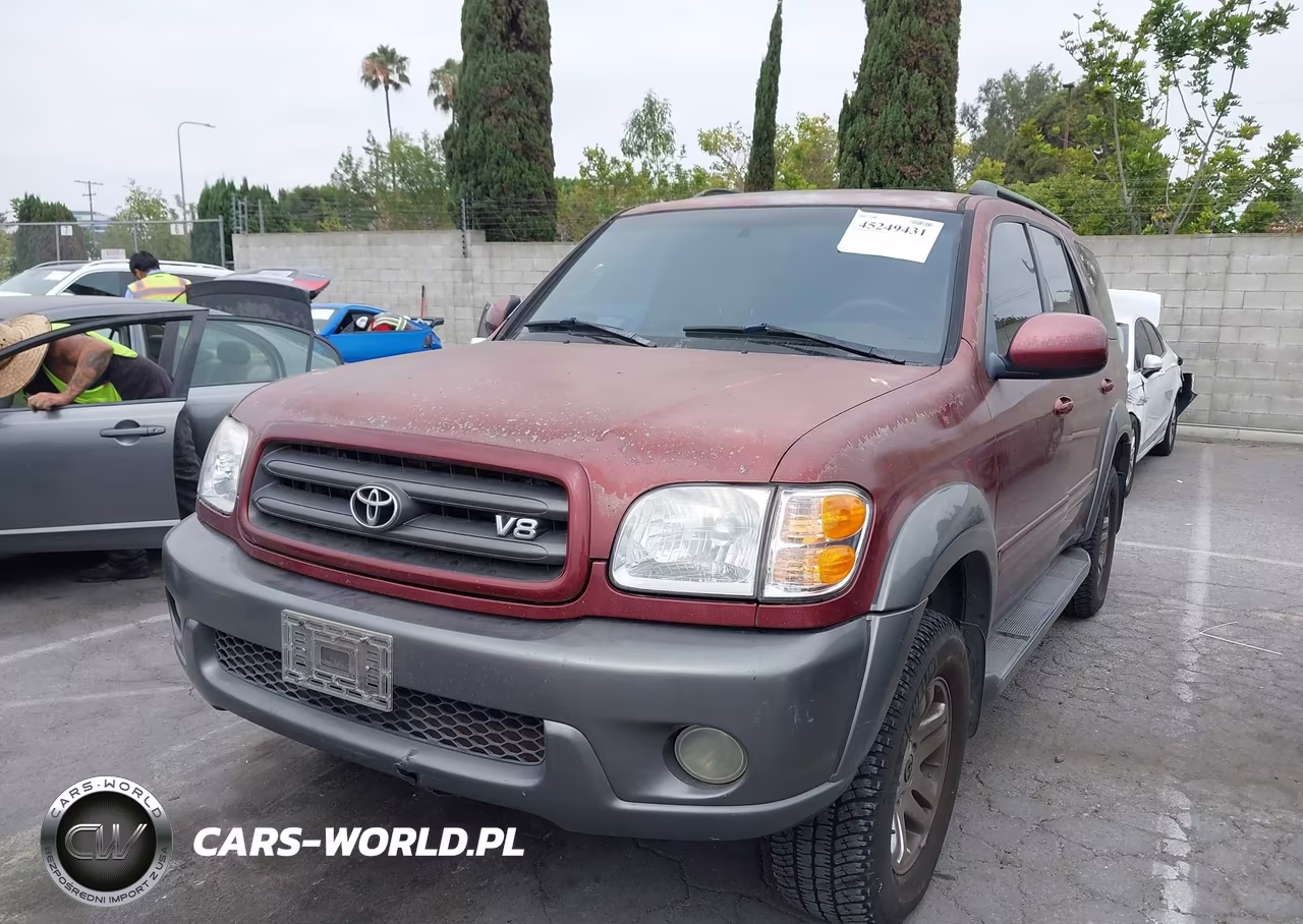 2004 Toyota Sequoia Sr5 V8 VIN:5TDZT34A64S217137 - 2