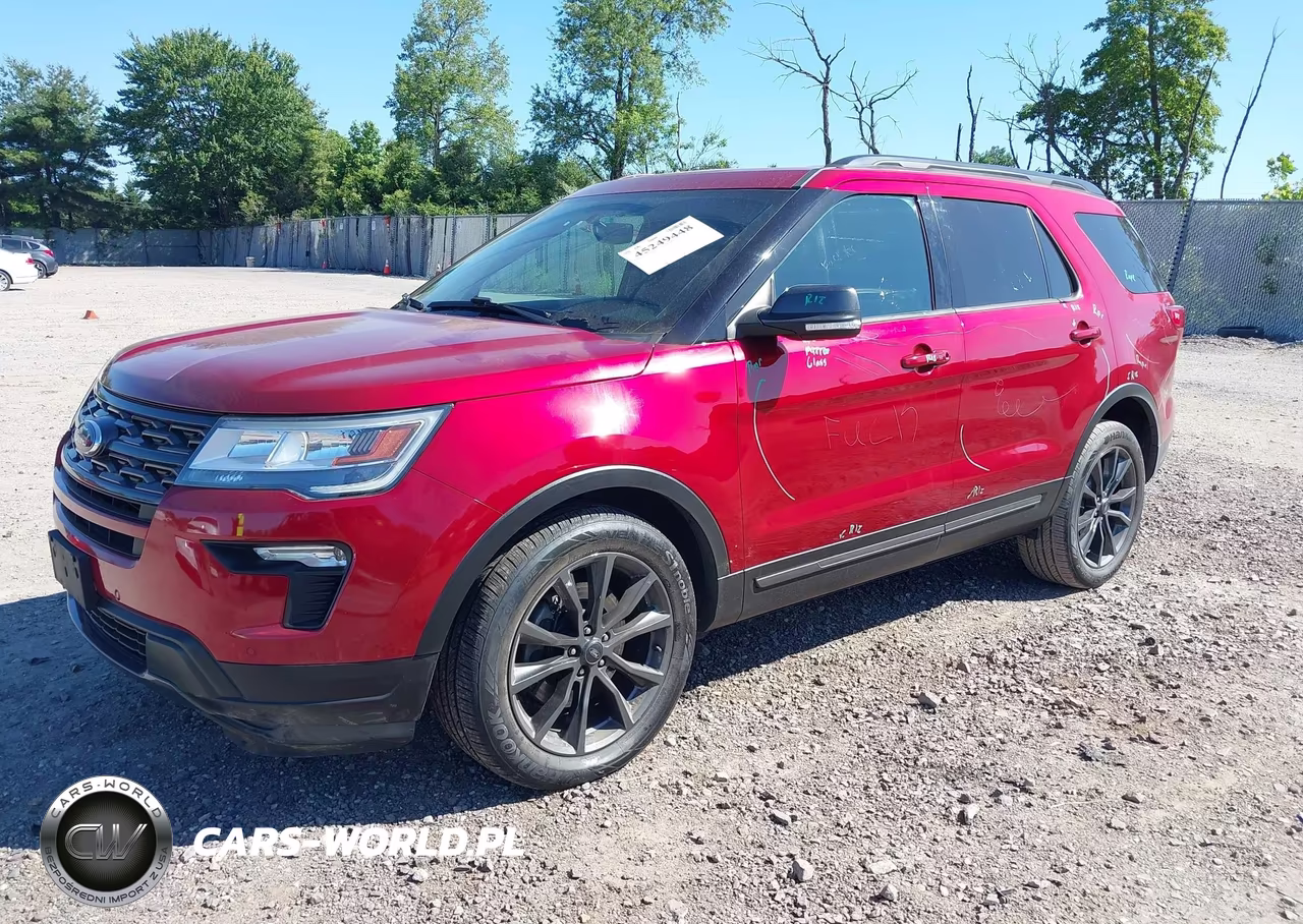 2018 Ford Explorer Xlt VIN:1FM5K8D86JGC34582 - 2