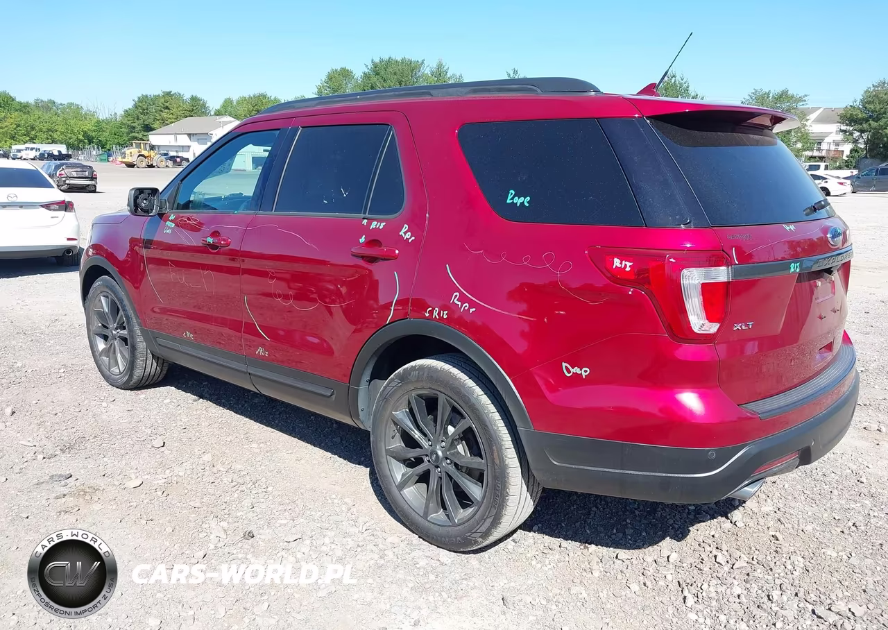 2018 Ford Explorer Xlt VIN:1FM5K8D86JGC34582 - 3