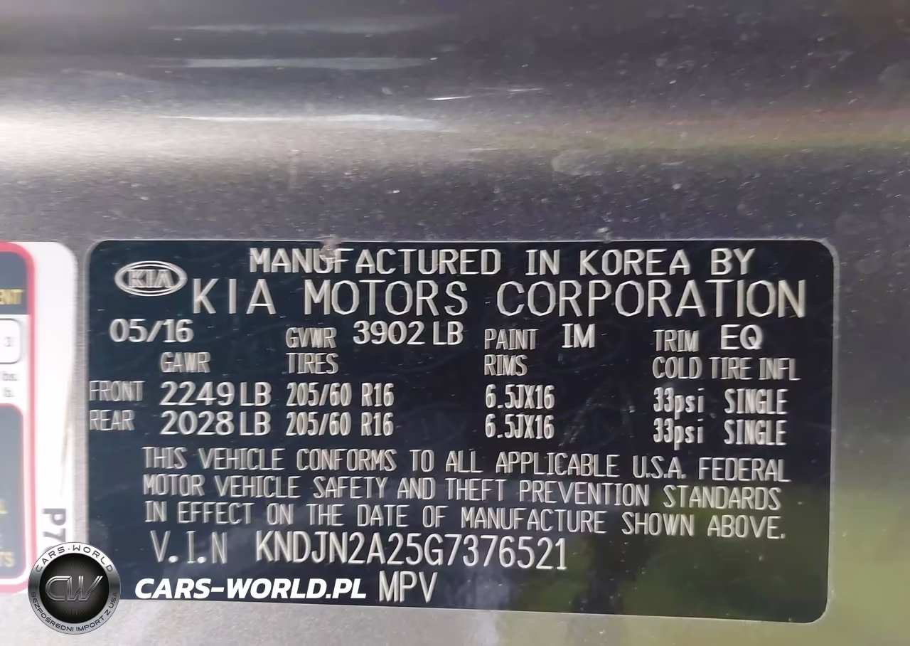 2016 Kia Soul VIN:KNDJN2A25G7376521 - 9