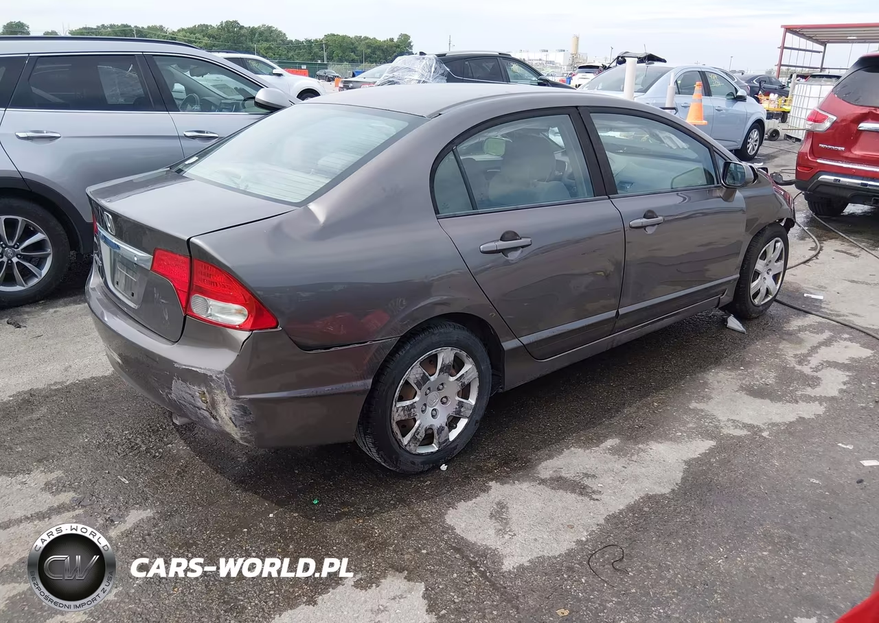 2010 Honda Civic Lx VIN:19XFA1F54AE071775 - 4