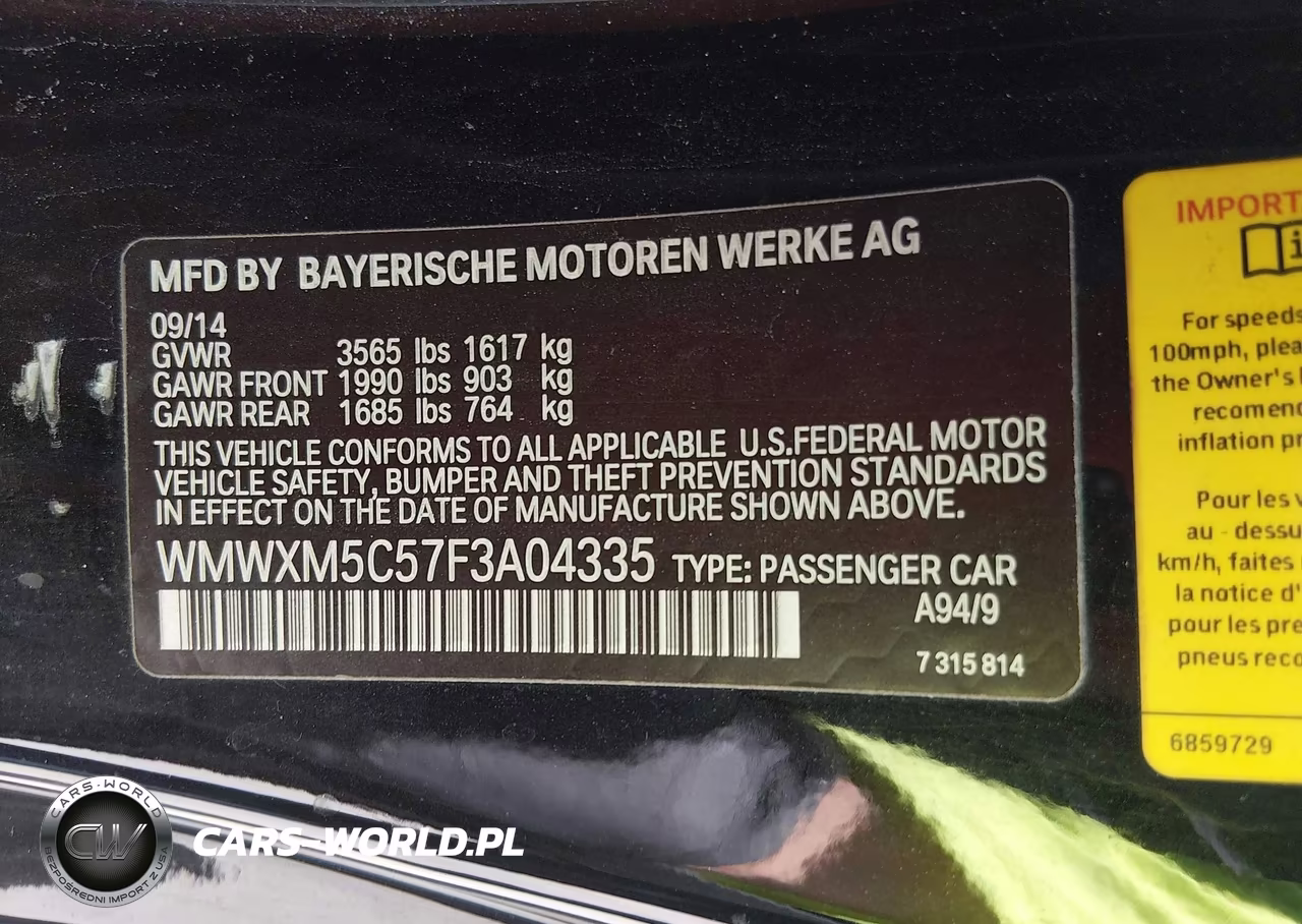 2015 Mini Hardtop Cooper VIN:WMWXM5C57F3A04335 - 9