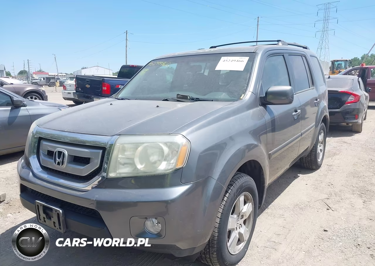 2010 Honda Pilot Ex-L VIN:5FNYF4H5XAB031087 - 2