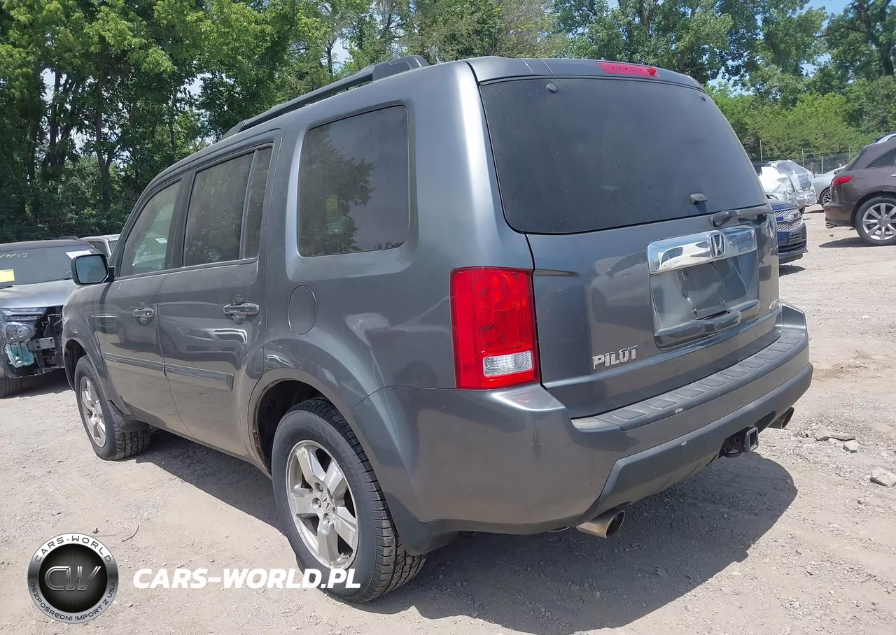 2010 Honda Pilot Ex-L VIN:5FNYF4H5XAB031087 - 3