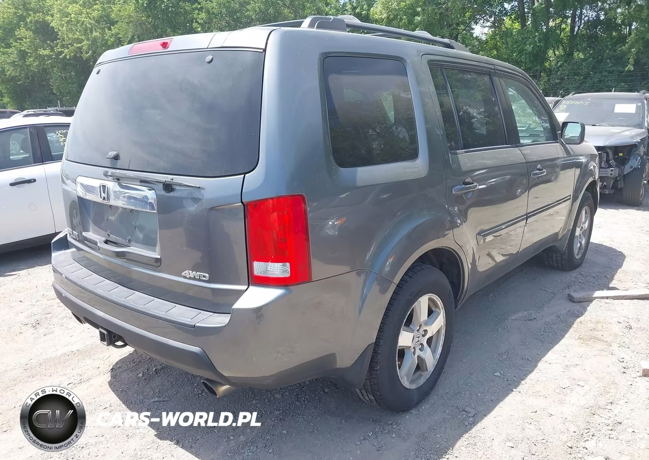 2010 Honda Pilot Ex-L VIN:5FNYF4H5XAB031087 - 4