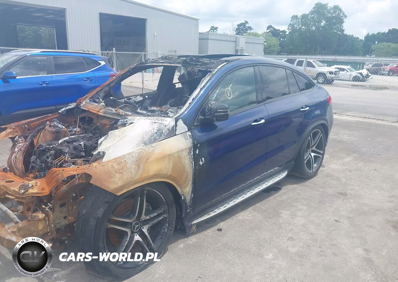2019 Mercedes-Benz Gle Coupe 43 Amg VIN:4JGED6EB9KA149586 - 2