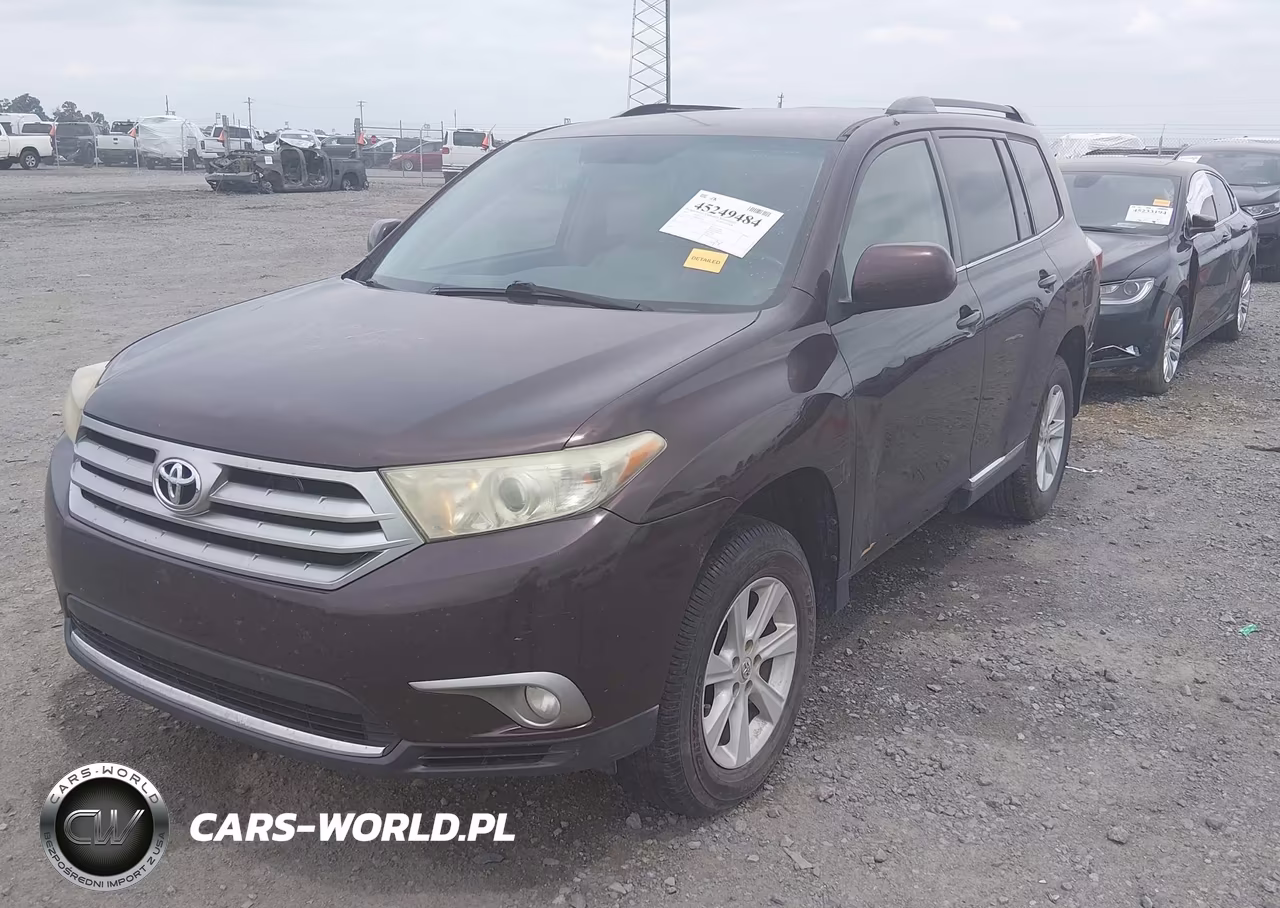 2013 Toyota Highlander Base Plus VIN:5TDZA3EHXDS041291 - 2