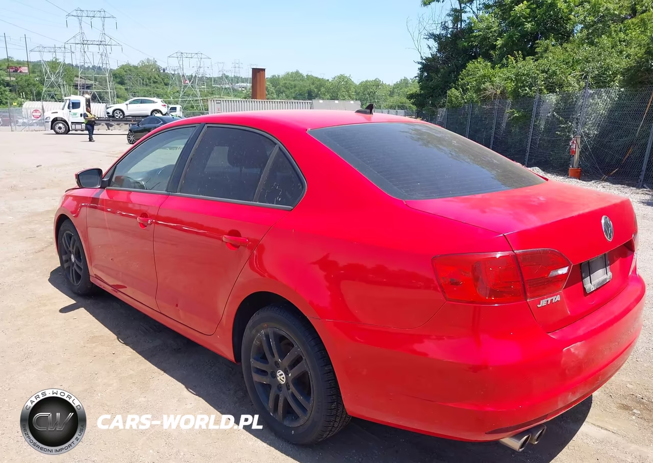 2012 Volkswagen Jetta 2.5L Se VIN:3VWDP7AJ1CM007051 - 3