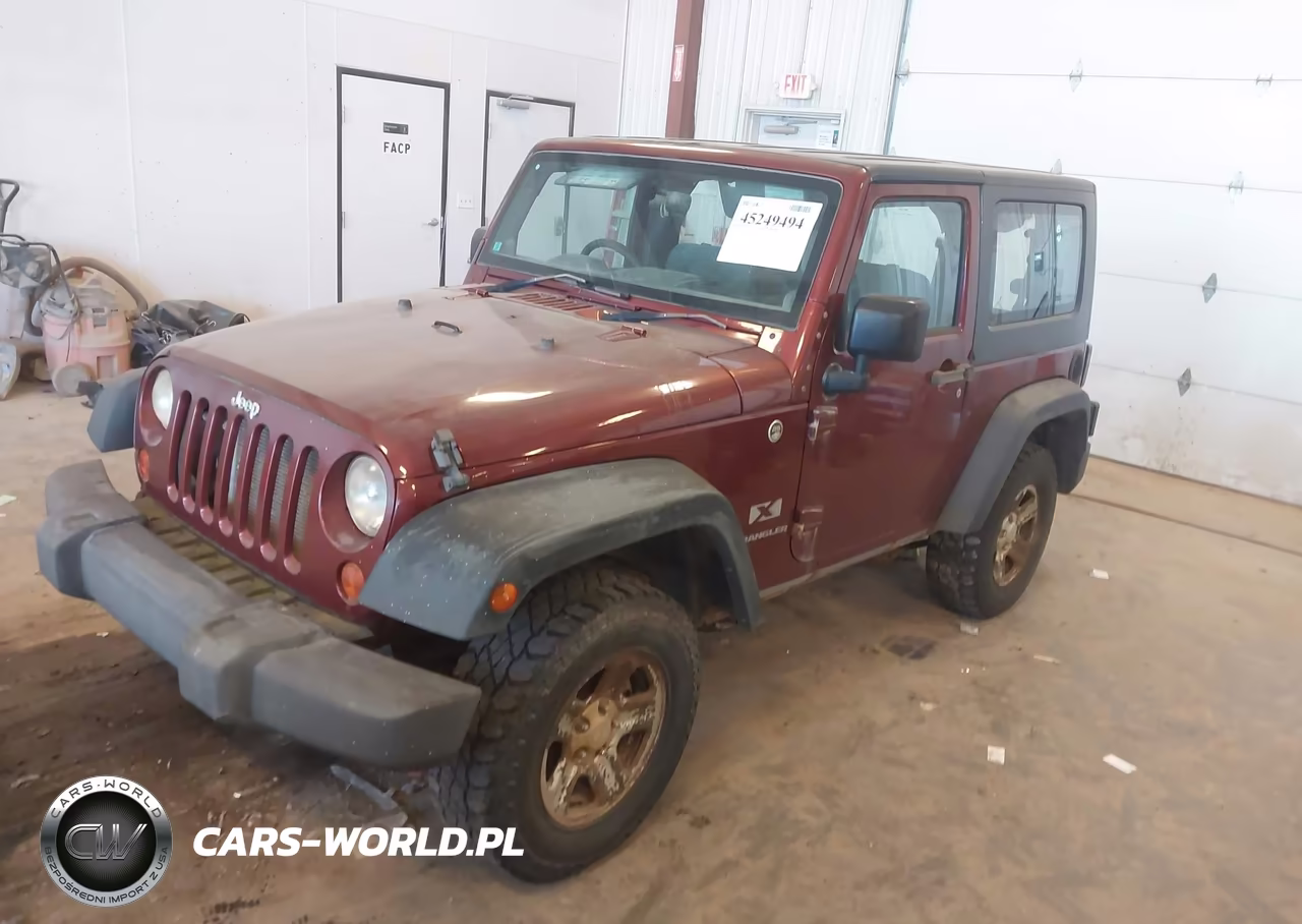 2008 Jeep Wrangler X Rhd VIN:1J4FZ24118L526558 - 2