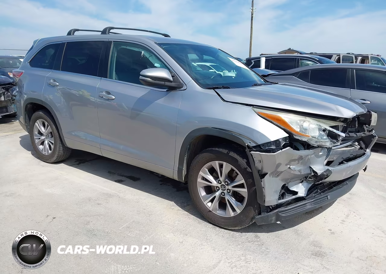2016 Toyota Highlander Le Plus V6 – zdjęcie 1 z 16