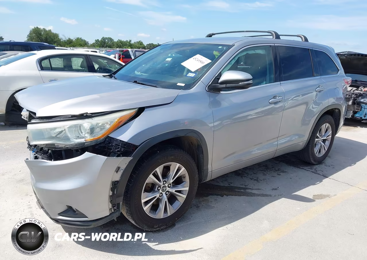 2016 Toyota Highlander Le Plus V6 VIN:5TDZKRFH3GS187406 - 2