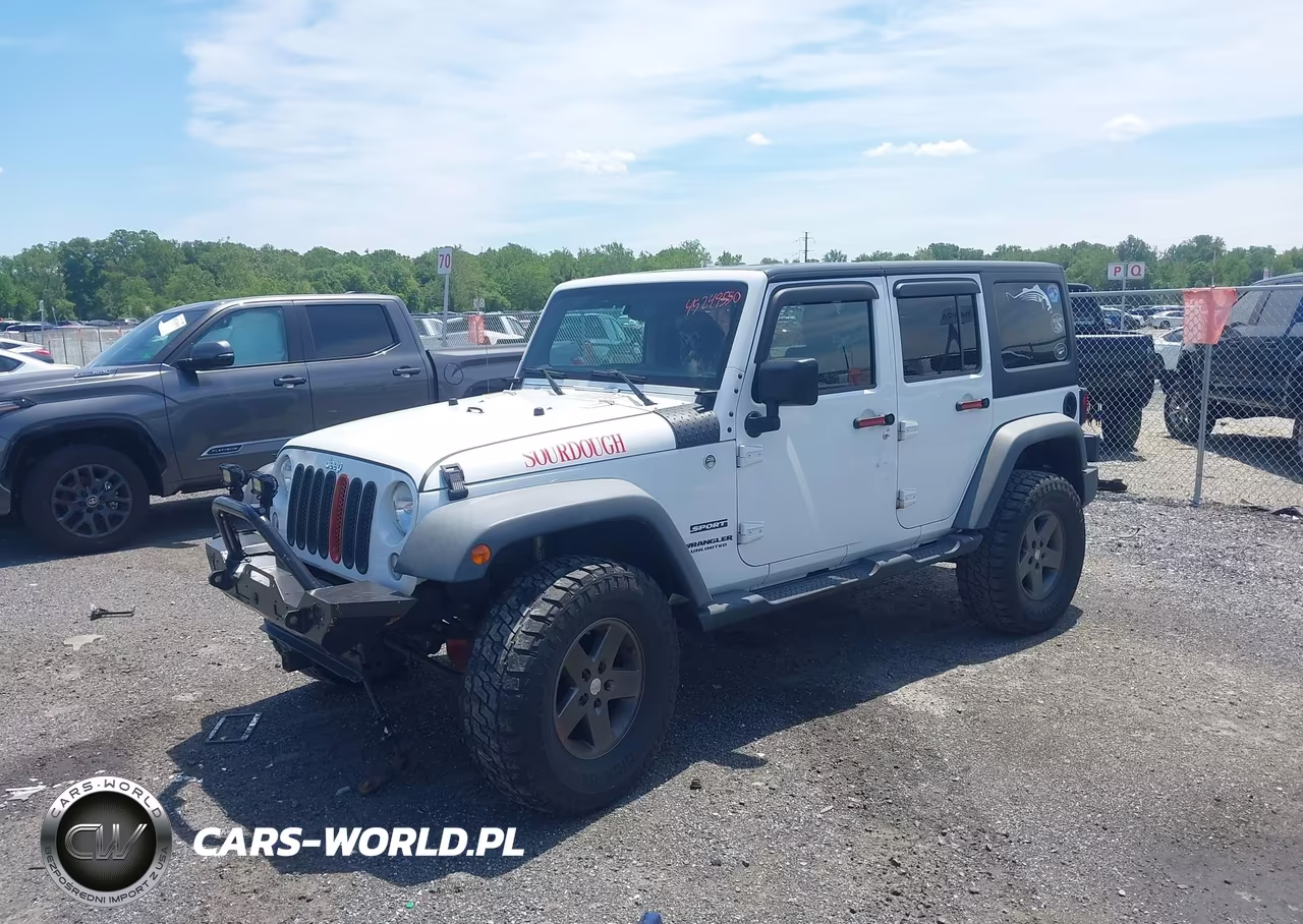 2015 Jeep Wrangler Unlimited Sport VIN:1C4BJWDG3FL644776 - 2
