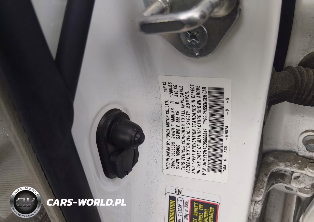 2013 Honda Insight Ex VIN:JHMZE2H70DS006847 - 9