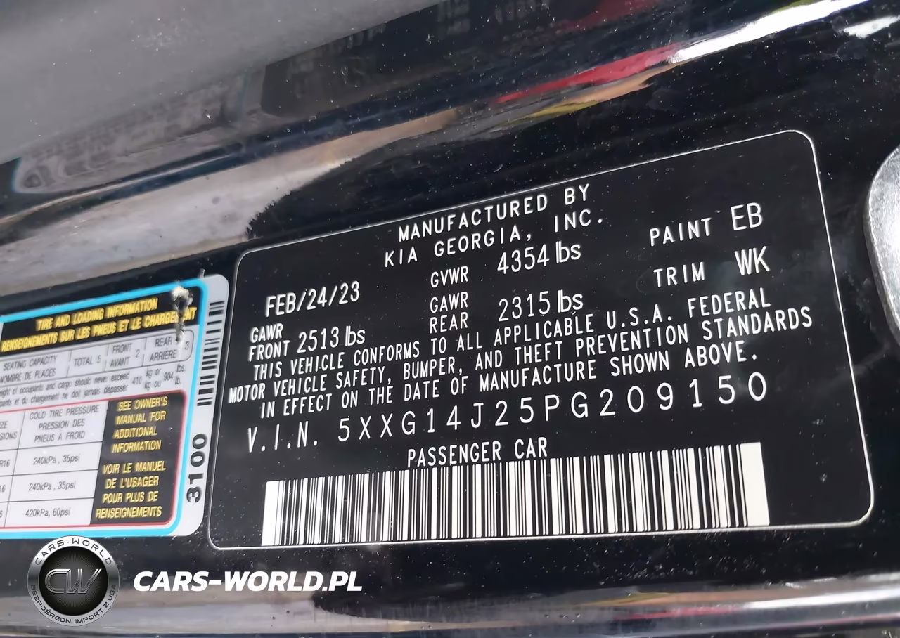 2023 Kia K5 Lxs VIN:5XXG14J25PG209150 - 9