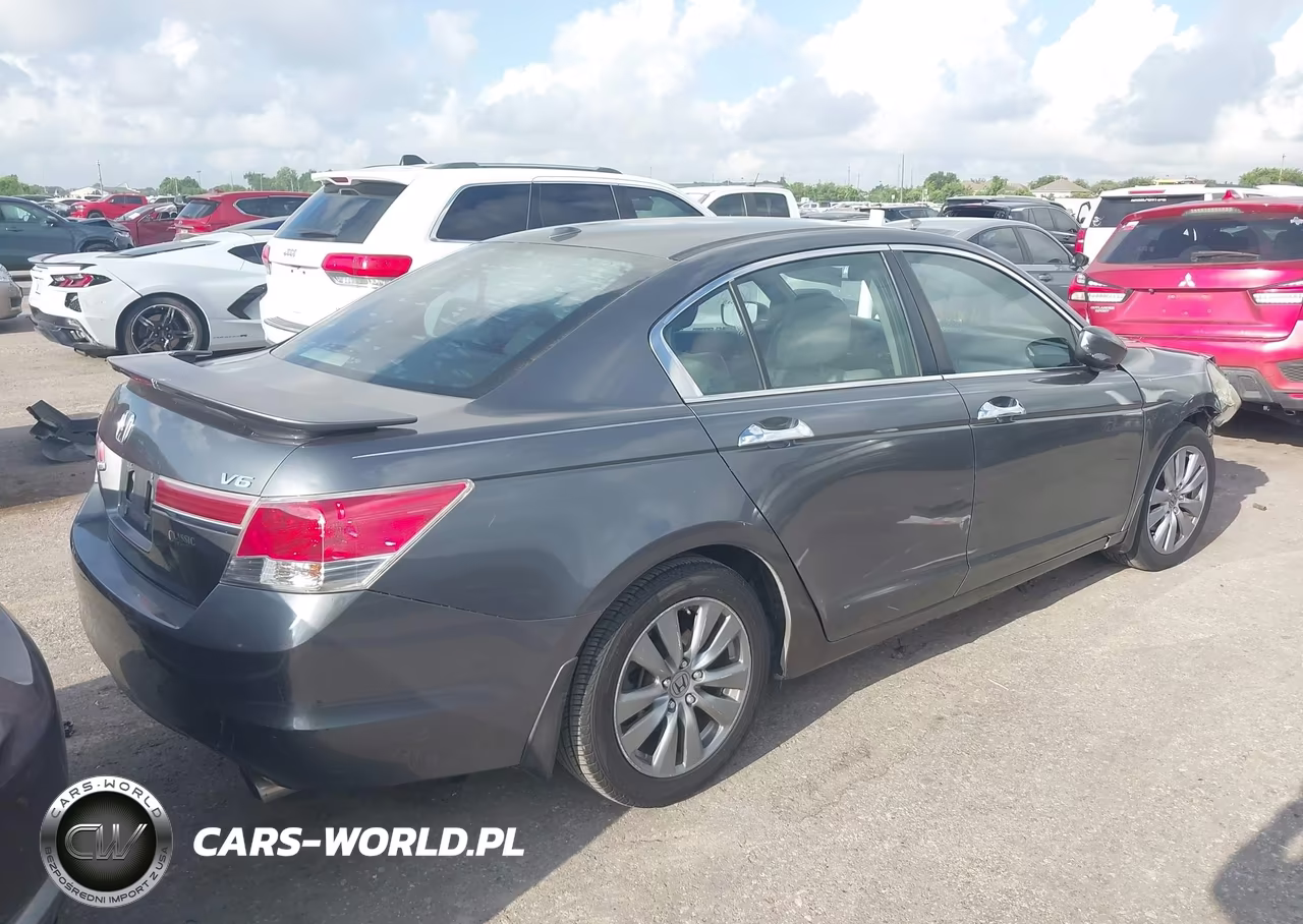 2012 Honda Accord 3.5 Ex-L VIN:1HGCP3F86CA019143 - 4