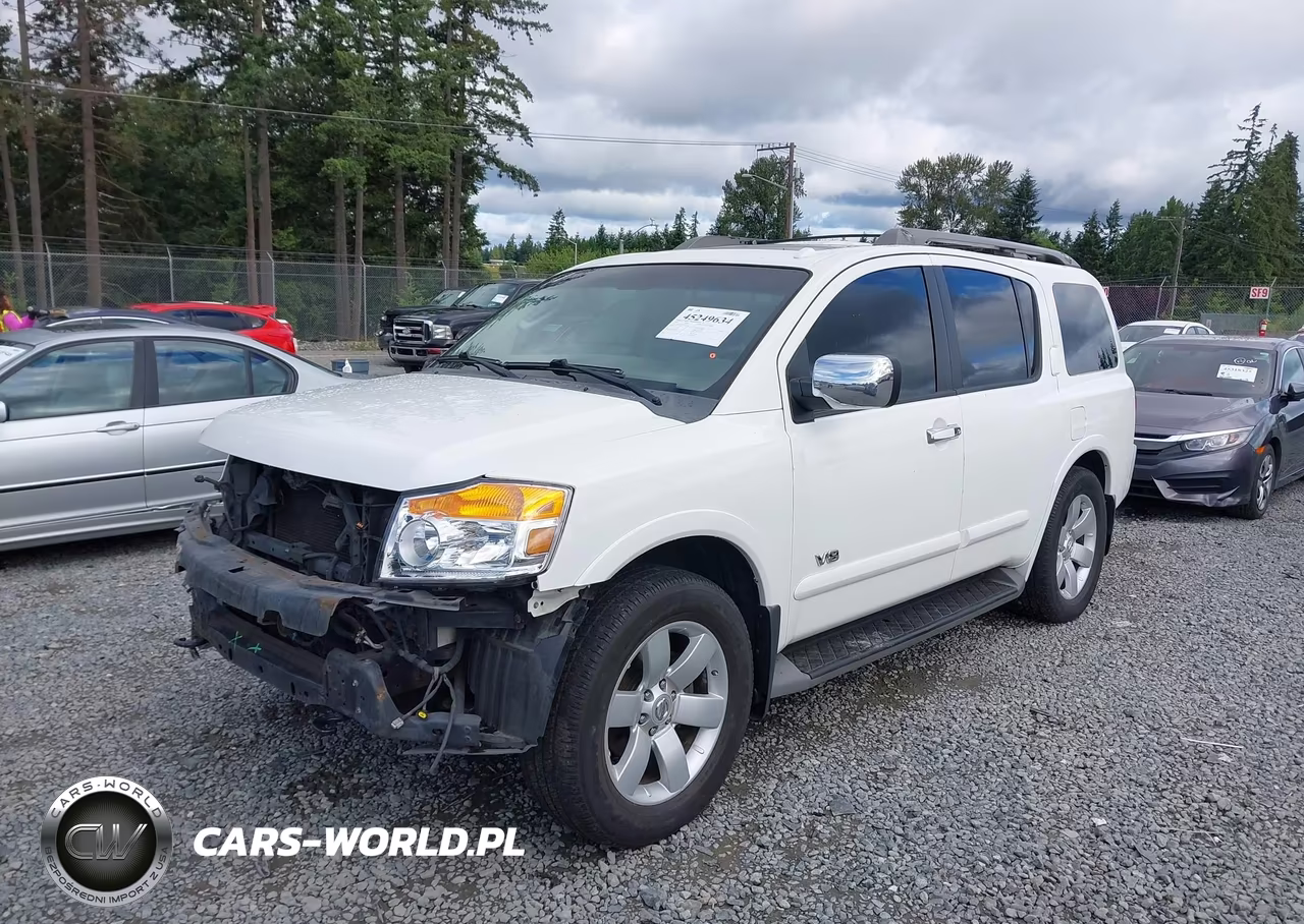 2008 Nissan Armada Le VIN:5N1AA08C88N601103 - 2