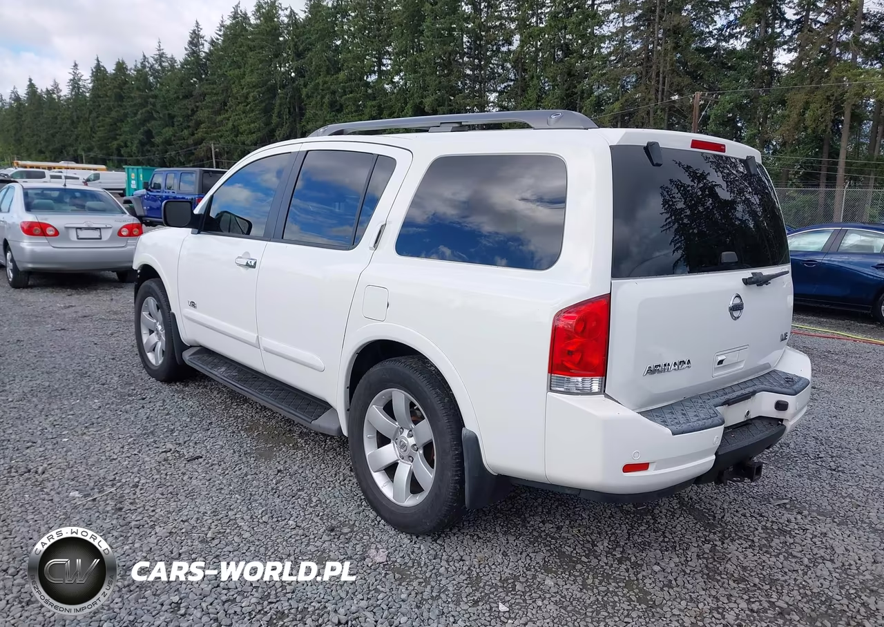 2008 Nissan Armada Le VIN:5N1AA08C88N601103 - 3