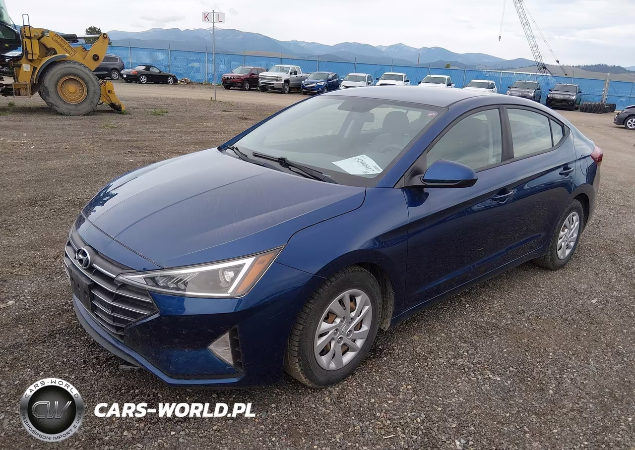 2019 Hyundai Elantra Se VIN:5NPD74LF1KH493407 - 2