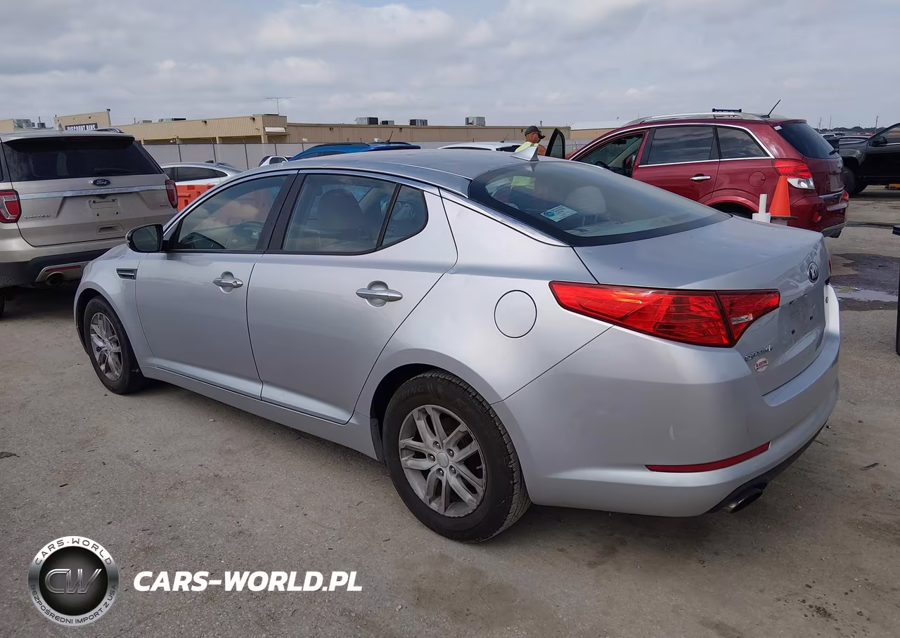 2013 Kia Optima Lx VIN:KNAGM4A7XD5361103 - 3