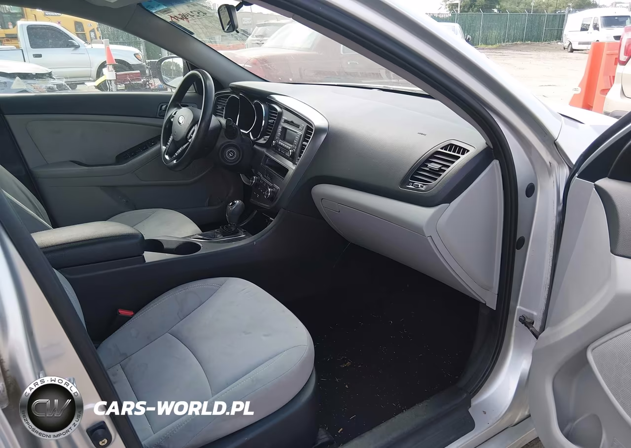 2013 Kia Optima Lx VIN:KNAGM4A7XD5361103 - 5