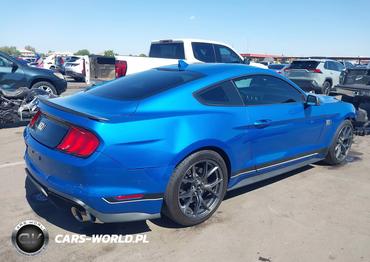 2021 Ford Mustang Mach 1 Fastback VIN:1FA6P8R0XM5550263 - 4