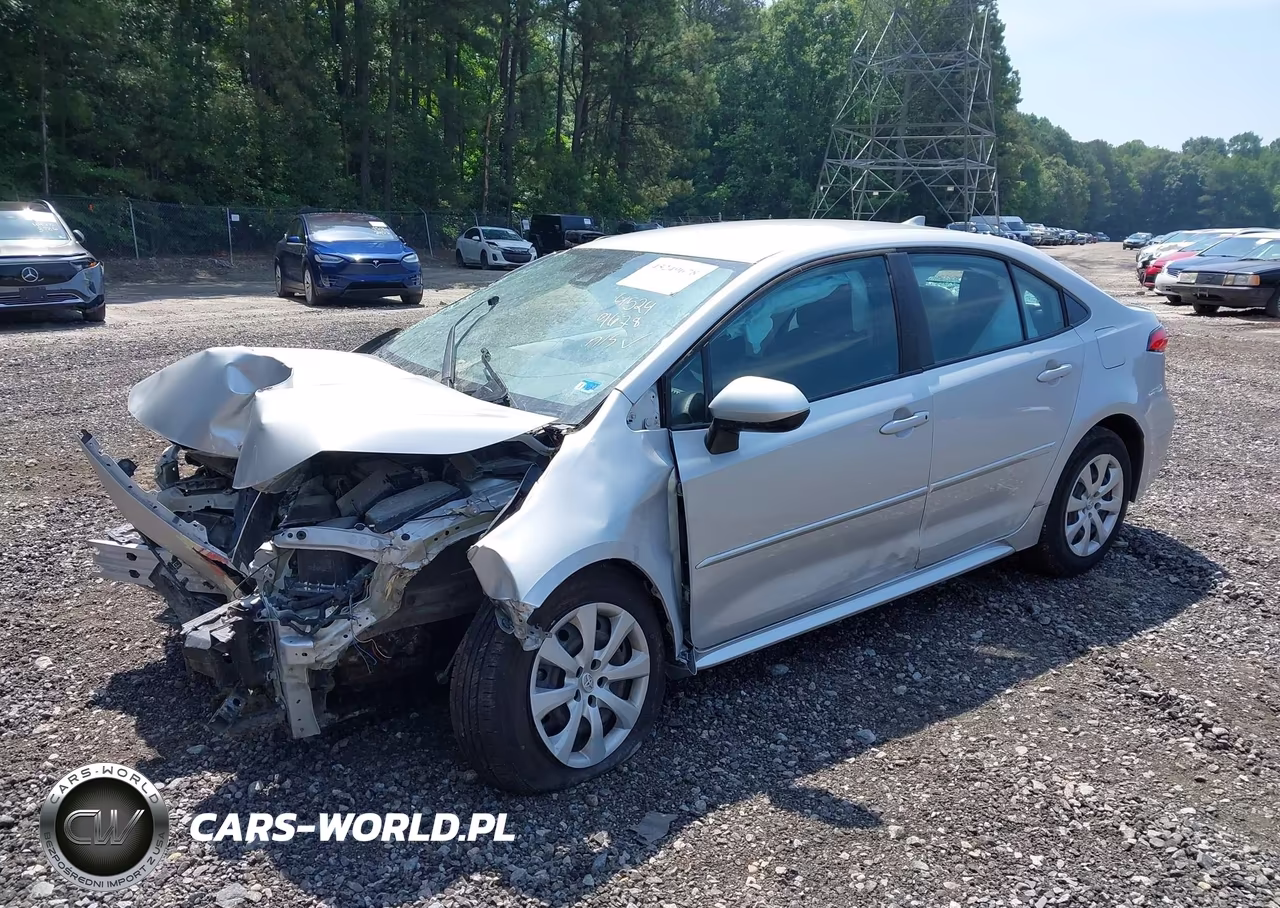 2021 Toyota Corolla Le VIN:5YFEPMAE3MP253019 - 2