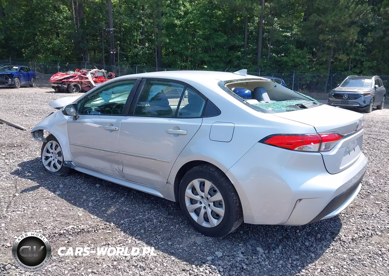 2021 Toyota Corolla Le VIN:5YFEPMAE3MP253019 - 3
