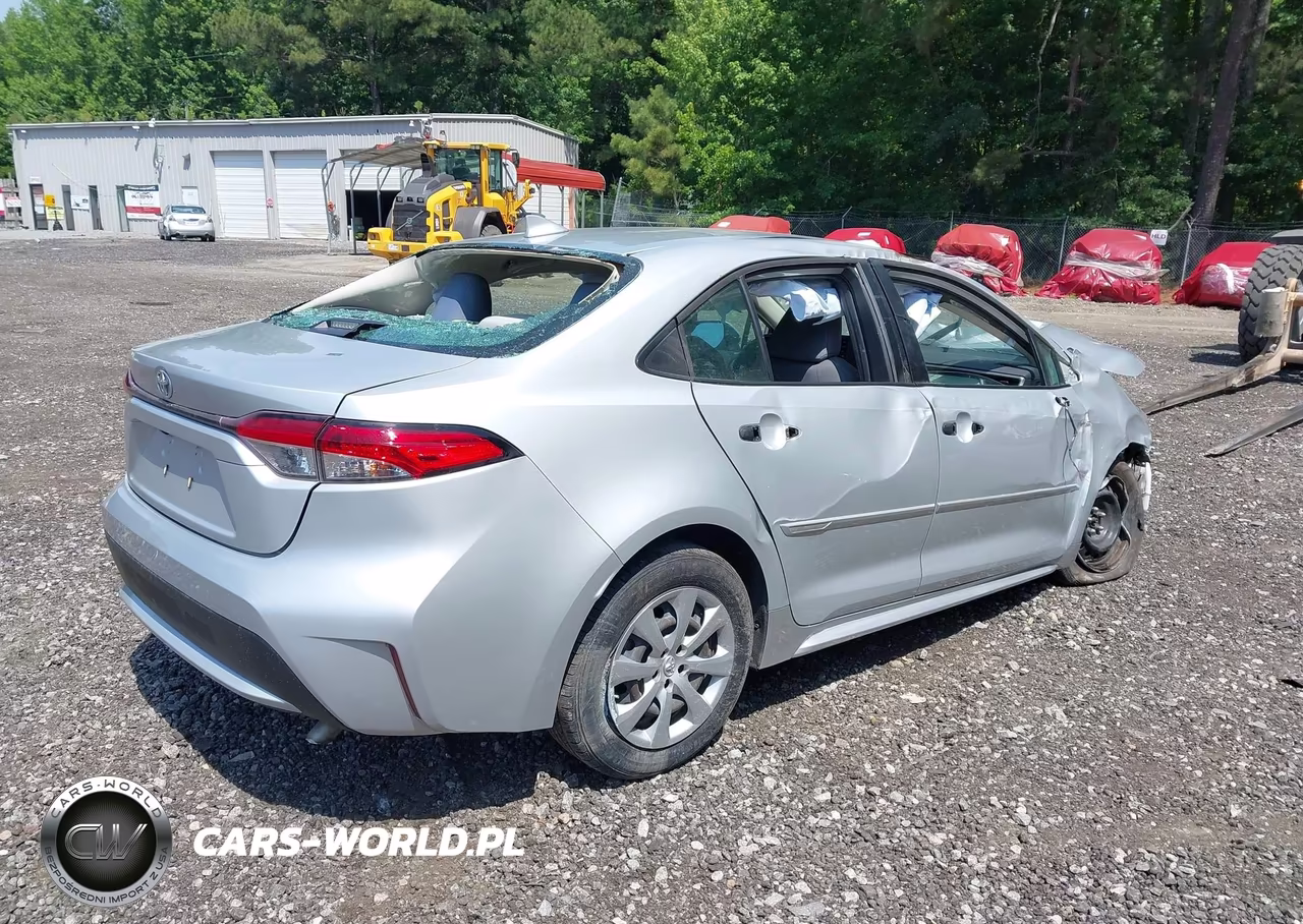 2021 Toyota Corolla Le VIN:5YFEPMAE3MP253019 - 4