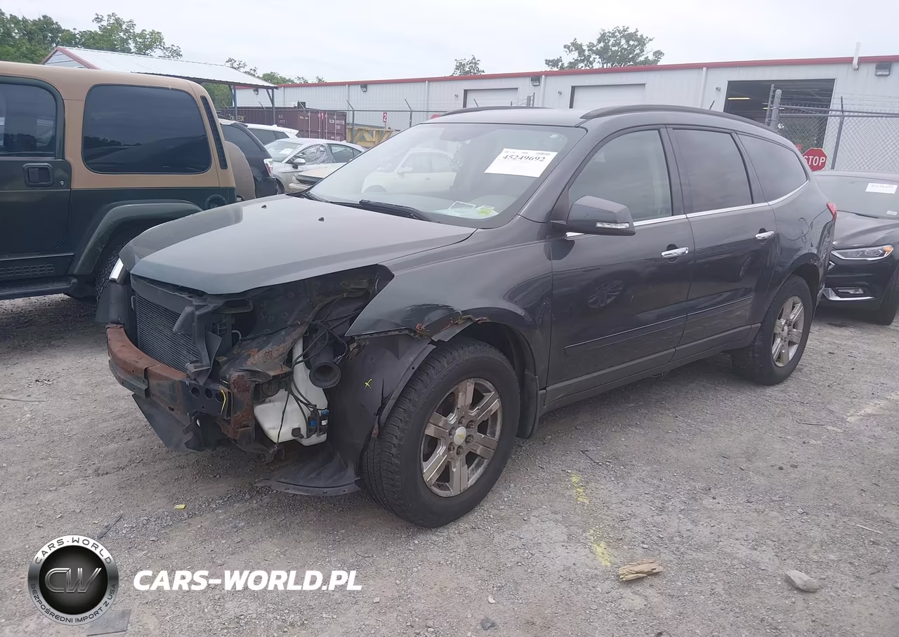 2010 Chevrolet Traverse Lt VIN:1GNLVFED7AJ205881 - 2