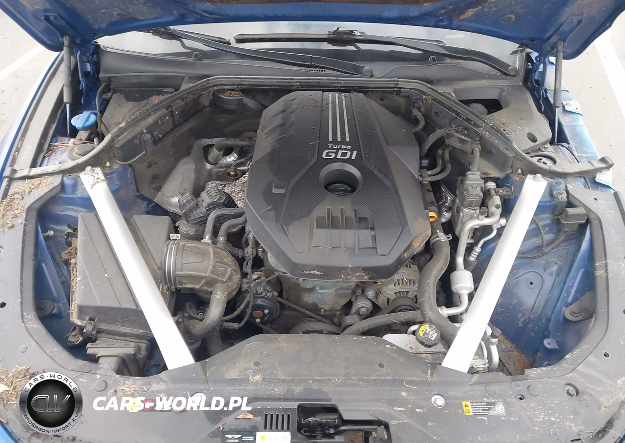 2021 Genesis G70 2.0T Rwd VIN:KMTG34LA2MU075803 - 10