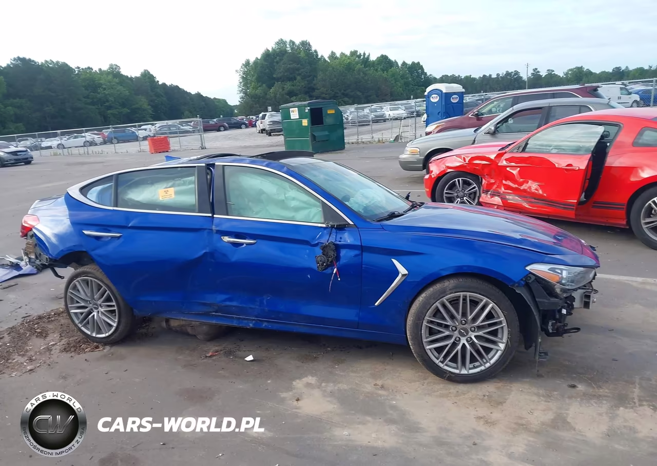 2021 Genesis G70 2.0T Rwd VIN:KMTG34LA2MU075803 - 13