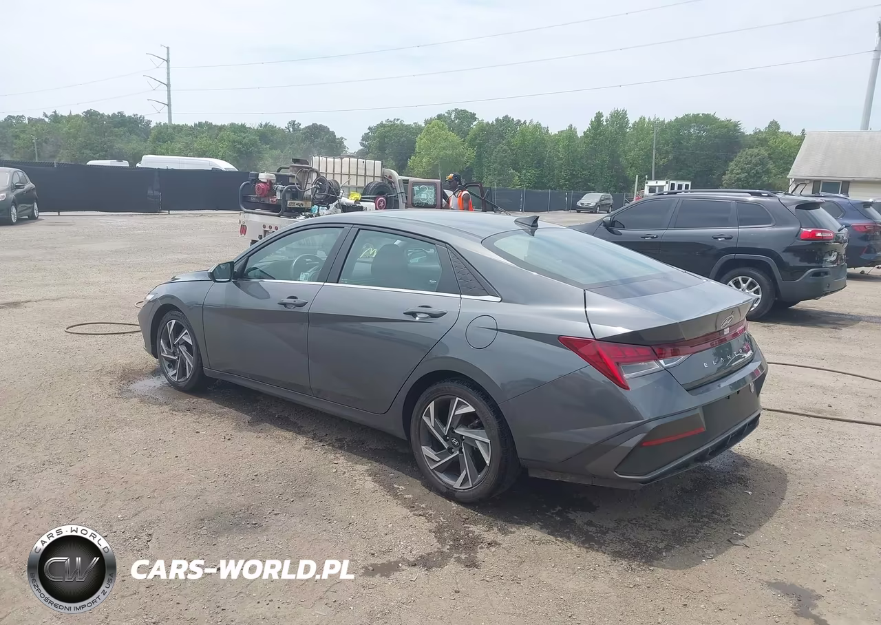2025 Hyundai Elantra Sel Convenience VIN:KMHLS4DG9SU873419 - 3