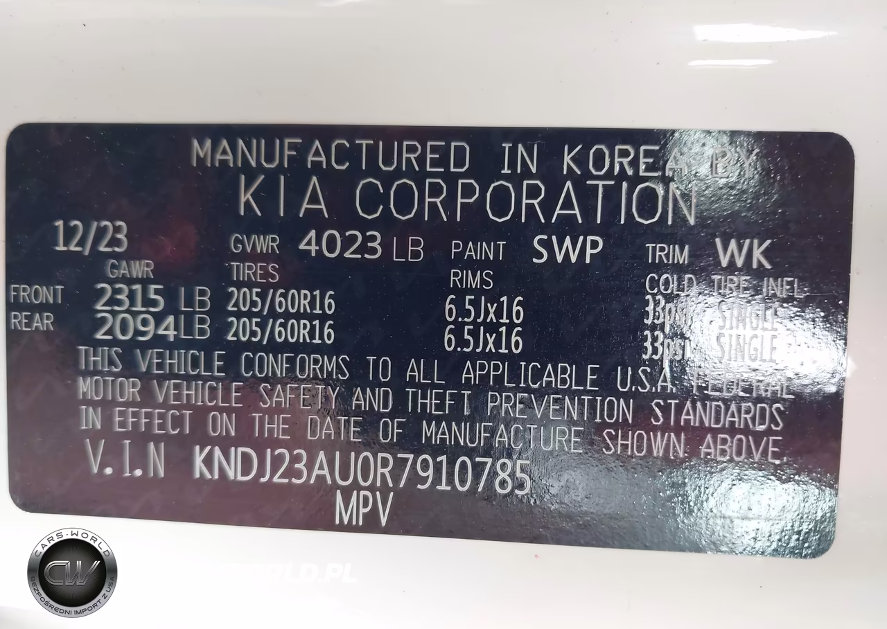 2024 Kia Soul Lx VIN:KNDJ23AU0R7910785 - 9