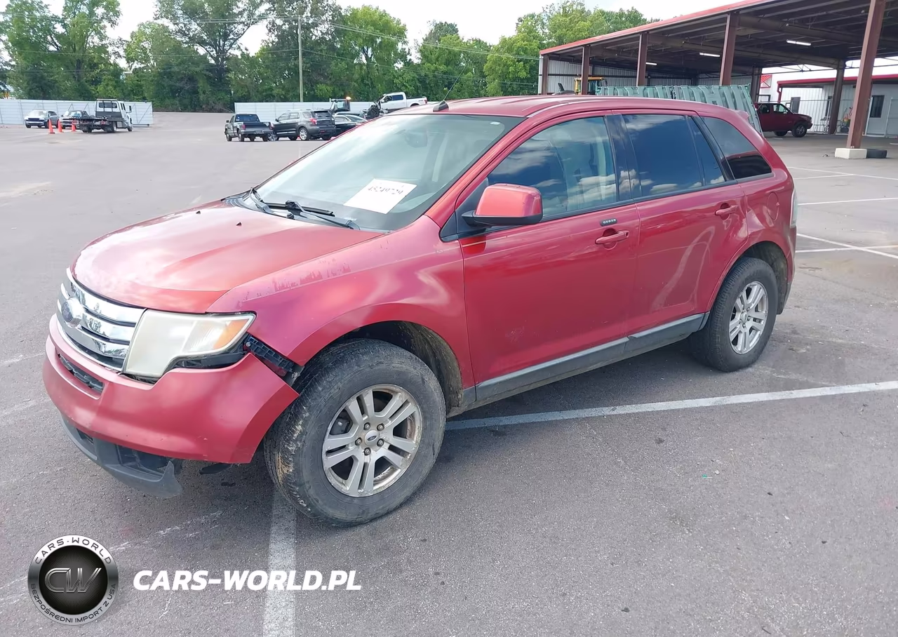 2008 Ford Edge Sel VIN:2FMDK38CX8BA09113 - 2