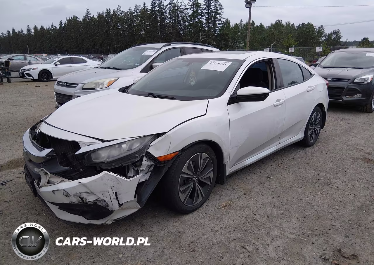 2017 Honda Civic Ex-T VIN:19XFC1F39HE029704 - 2