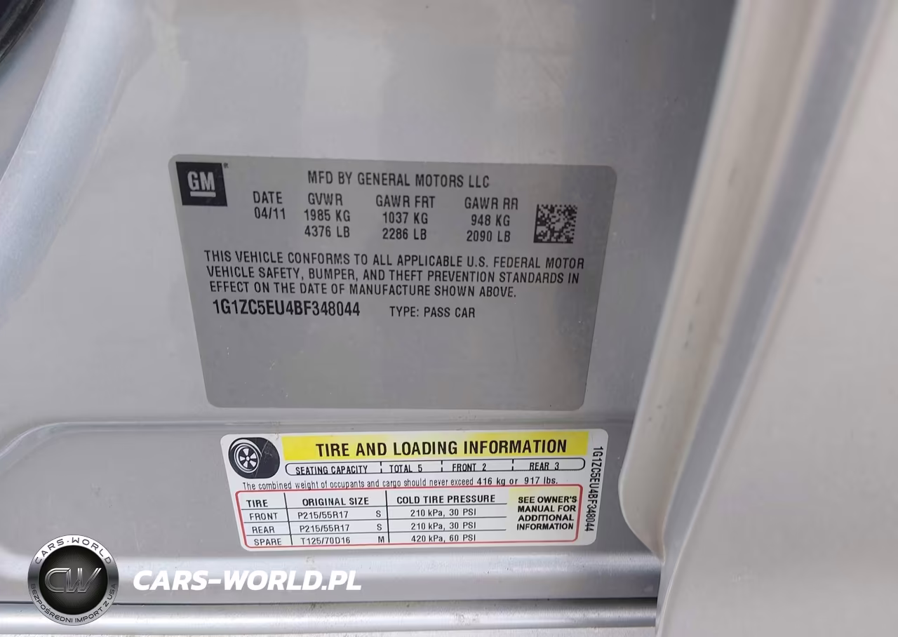 2011 Chevrolet Malibu 1Lt VIN:1G1ZC5EU4BF348044 - 9