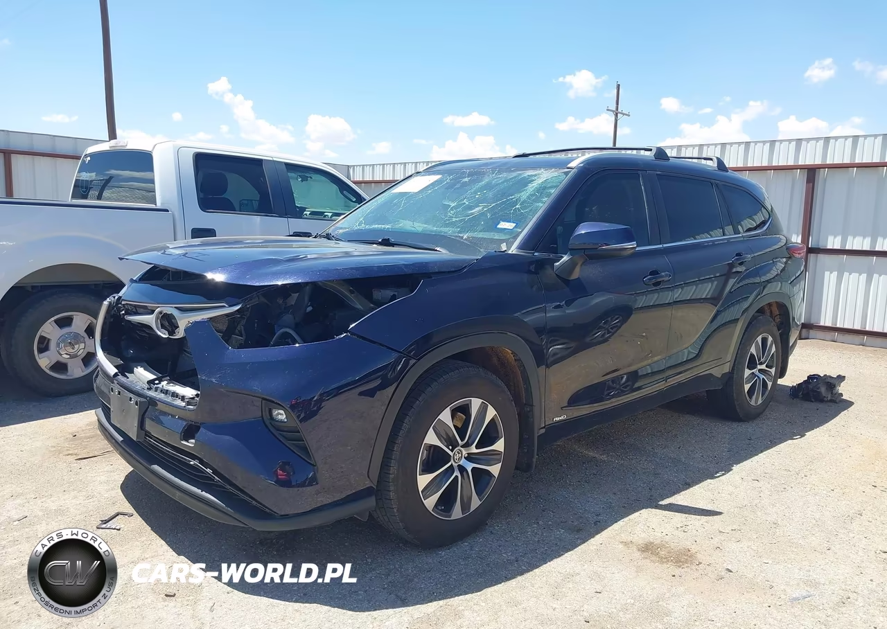 2023 Toyota Highlander Hybrid Xle VIN:5TDKBRCH2PS577838 - 2