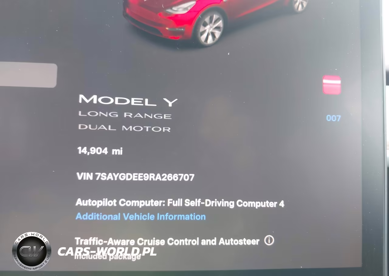 2024 Tesla Model Y Long Range Dual Motor All-Wheel Drive VIN:7SAYGDEE9RA266707 - 15