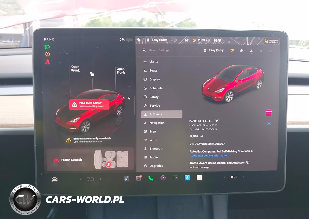 2024 Tesla Model Y Long Range Dual Motor All-Wheel Drive VIN:7SAYGDEE9RA266707 - 18