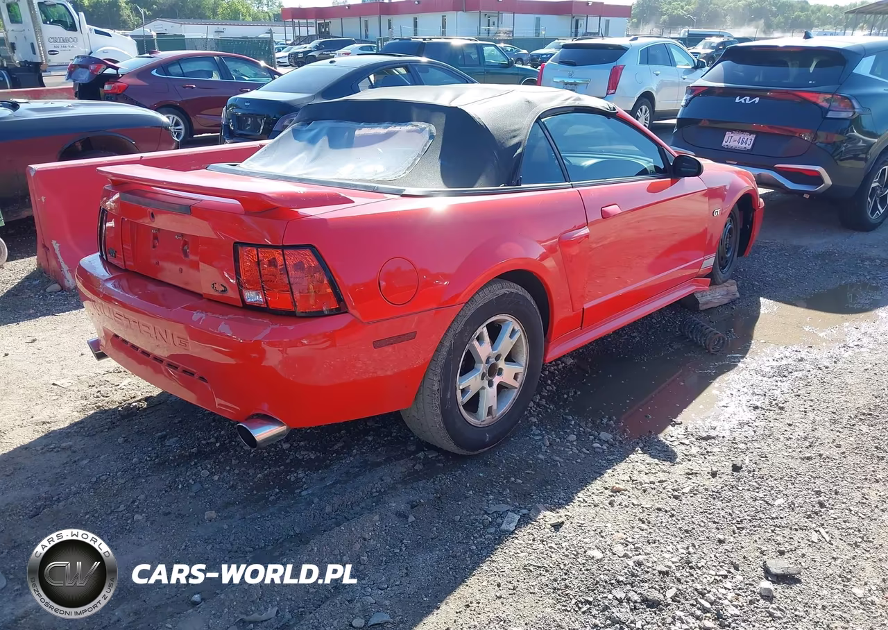 2001 Ford Mustang Gt VIN:1FAFP45X71F206522 - 4