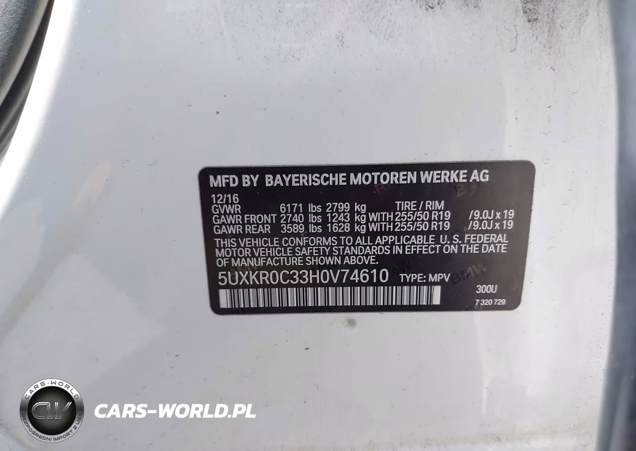 2017 BMW X5 xDrive35I VIN:5UXKR0C33H0V74610 - 9