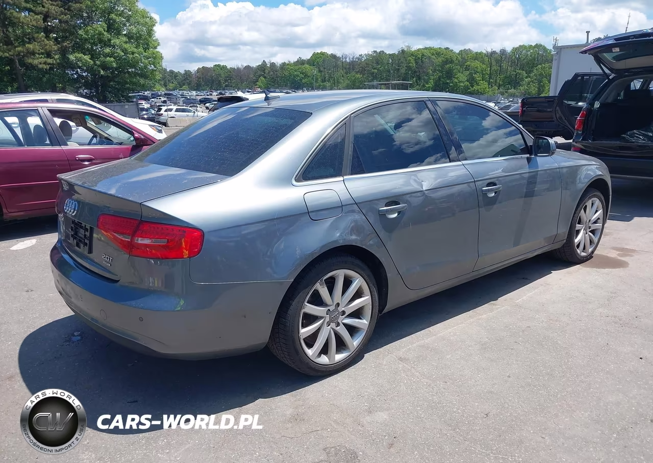 2013 Audi A4 2.0T Premium VIN:WAUFFAFL4DN028079 - 4
