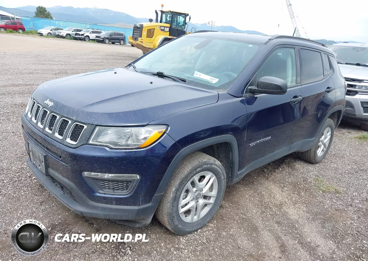 2018 Jeep Compass Sport 4X4 VIN:3C4NJDAB9JT413761 - 2
