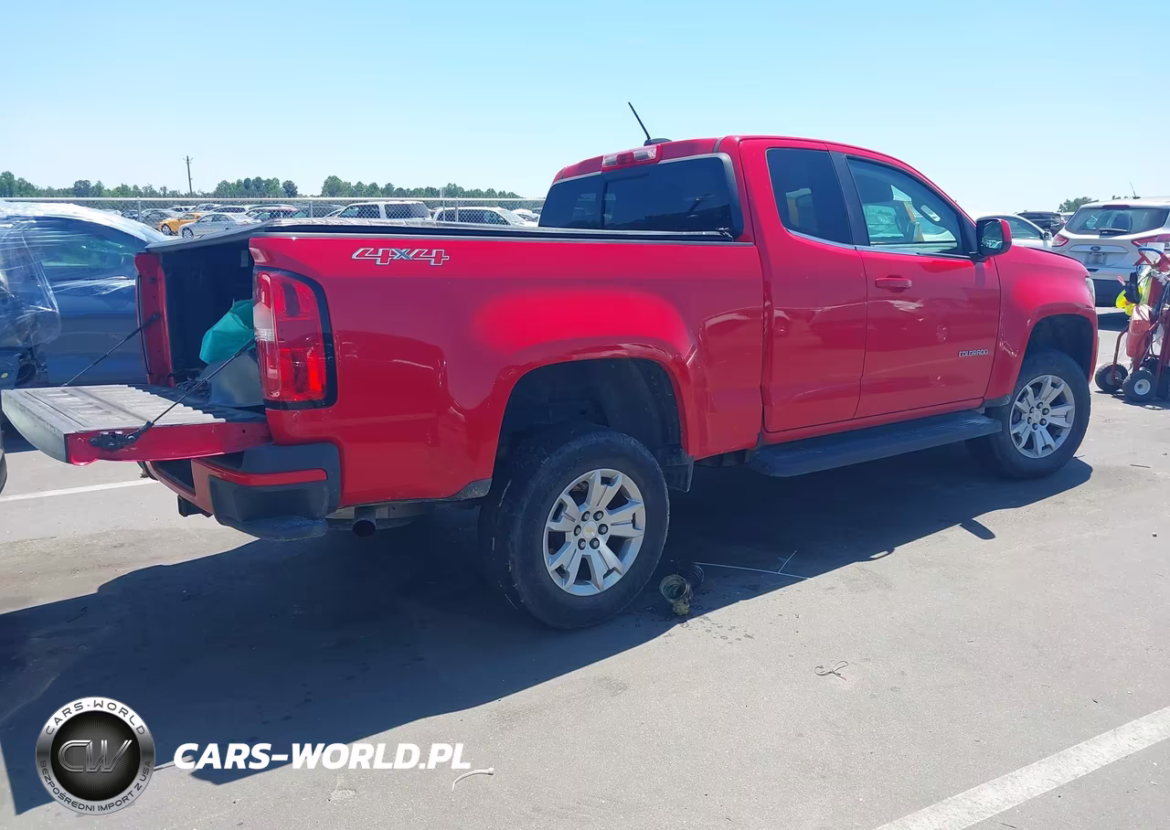 2019 Chevrolet Colorado Lt VIN:1GCHTCEN9K1342186 - 4