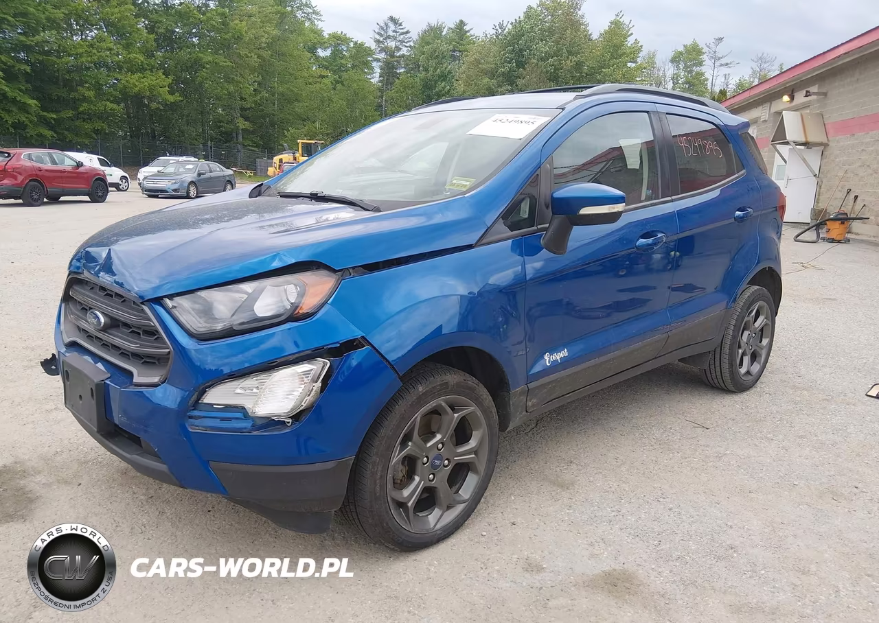 2018 Ford Ecosport Ses VIN:MAJ6P1CL3JC205402 - 2