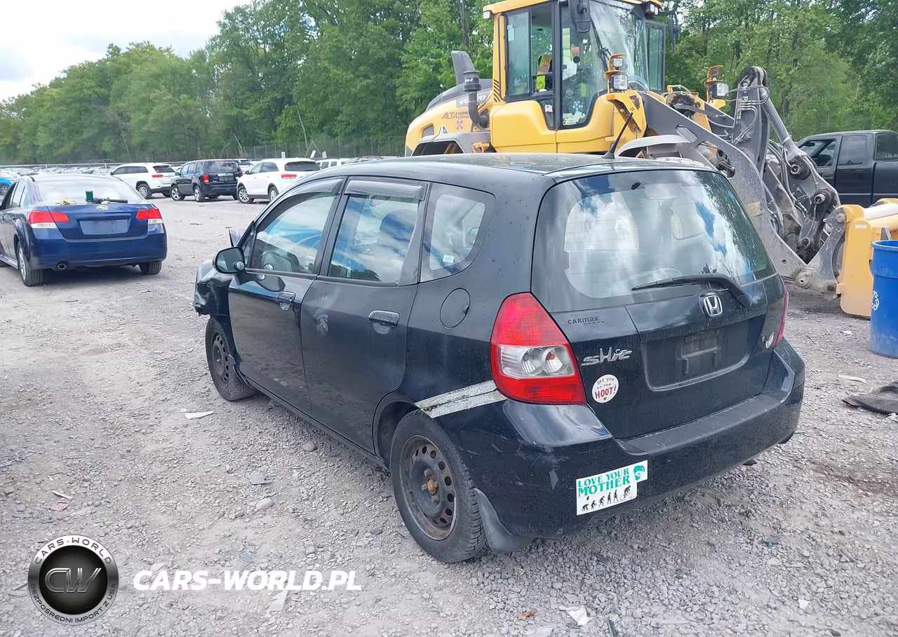 2007 Honda Fit VIN:JHMGD38477S012963 - 3