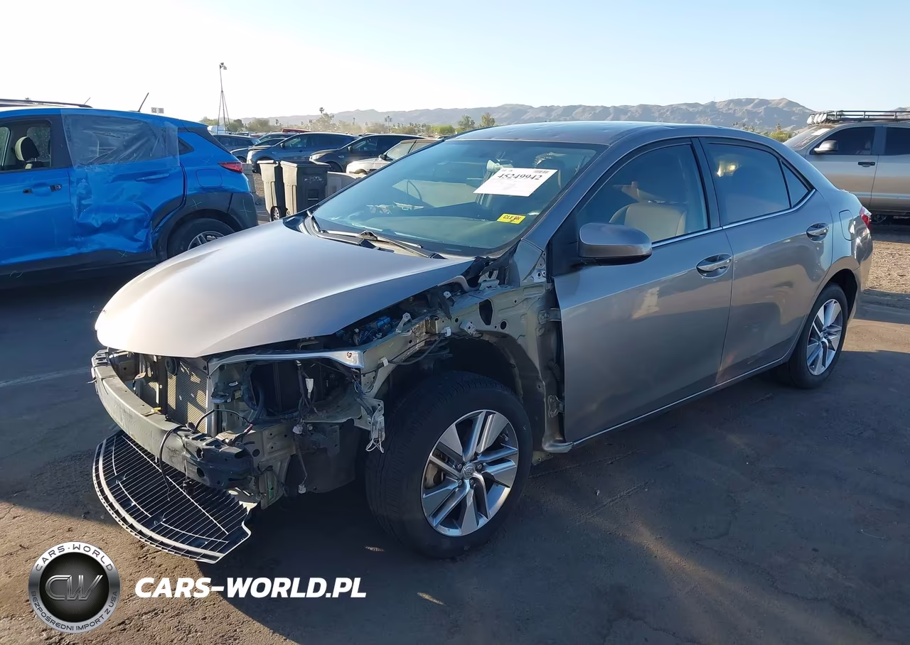 2015 Toyota Corolla Le Eco Plus VIN:5YFBPRHE7FP209243 - 2