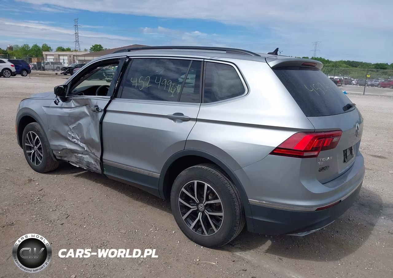 2021 Volkswagen Tiguan 2.0T Se-2.0T Se R-Line Black-2.0T Sel VIN:3VV2B7AX4MM099952 - 3