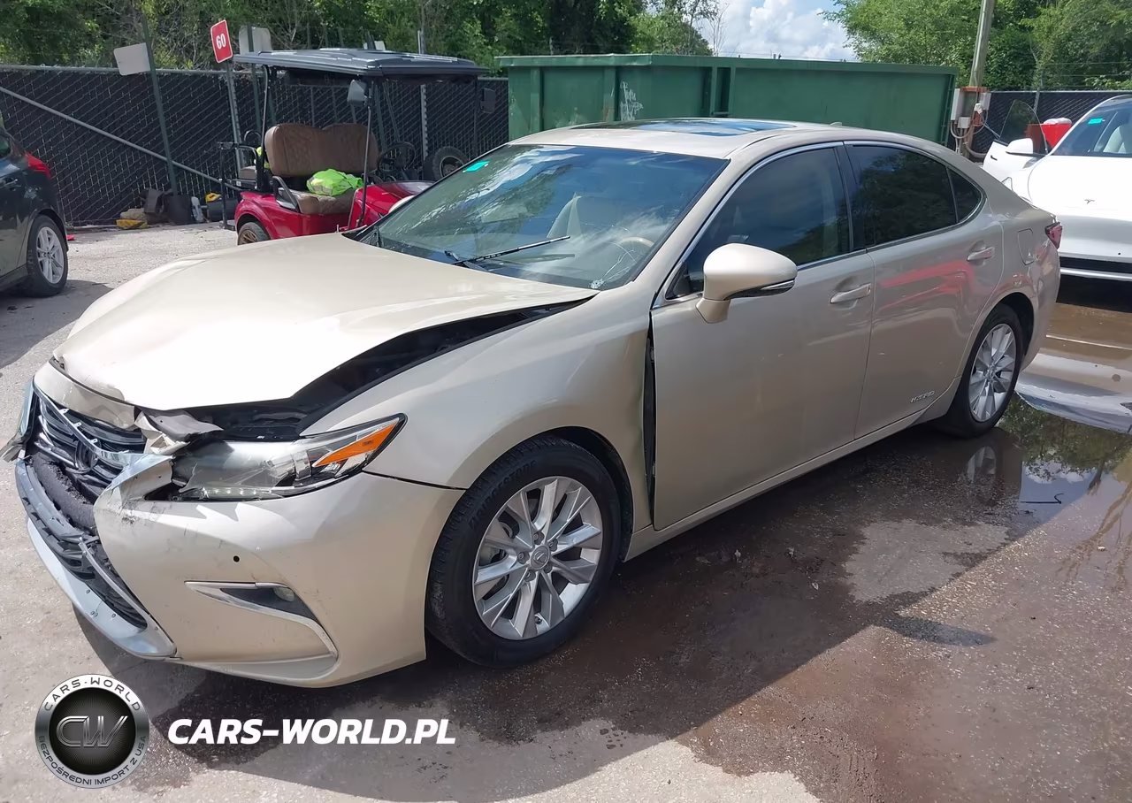 2017 Lexus Es 300H VIN:JTHBW1GG4H2139370 - 2
